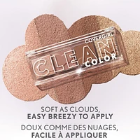 Clean Fresh Colour Quad, and vegan formula without talc, mineral oil, paraben fragrance, highly pigmented eyeshadow