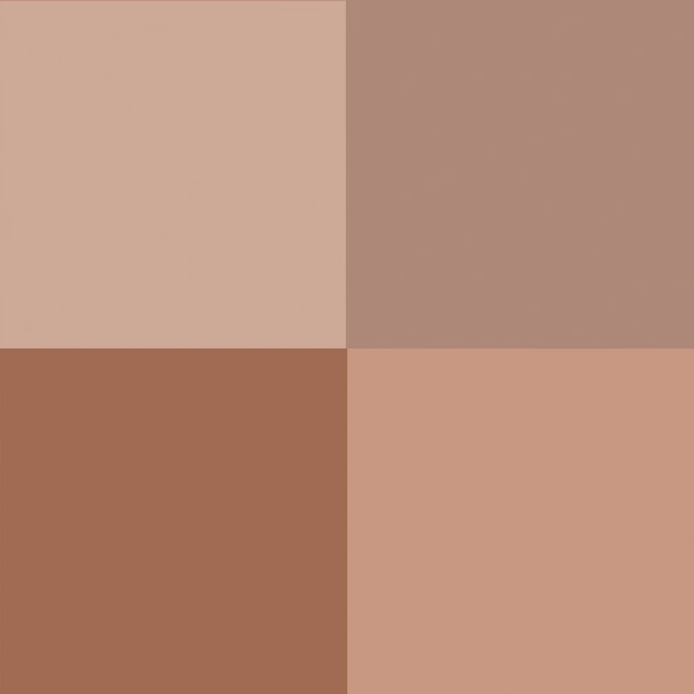 Clean Fresh Colour Quad, and vegan formula without talc, mineral oil, paraben fragrance, highly pigmented eyeshadow
