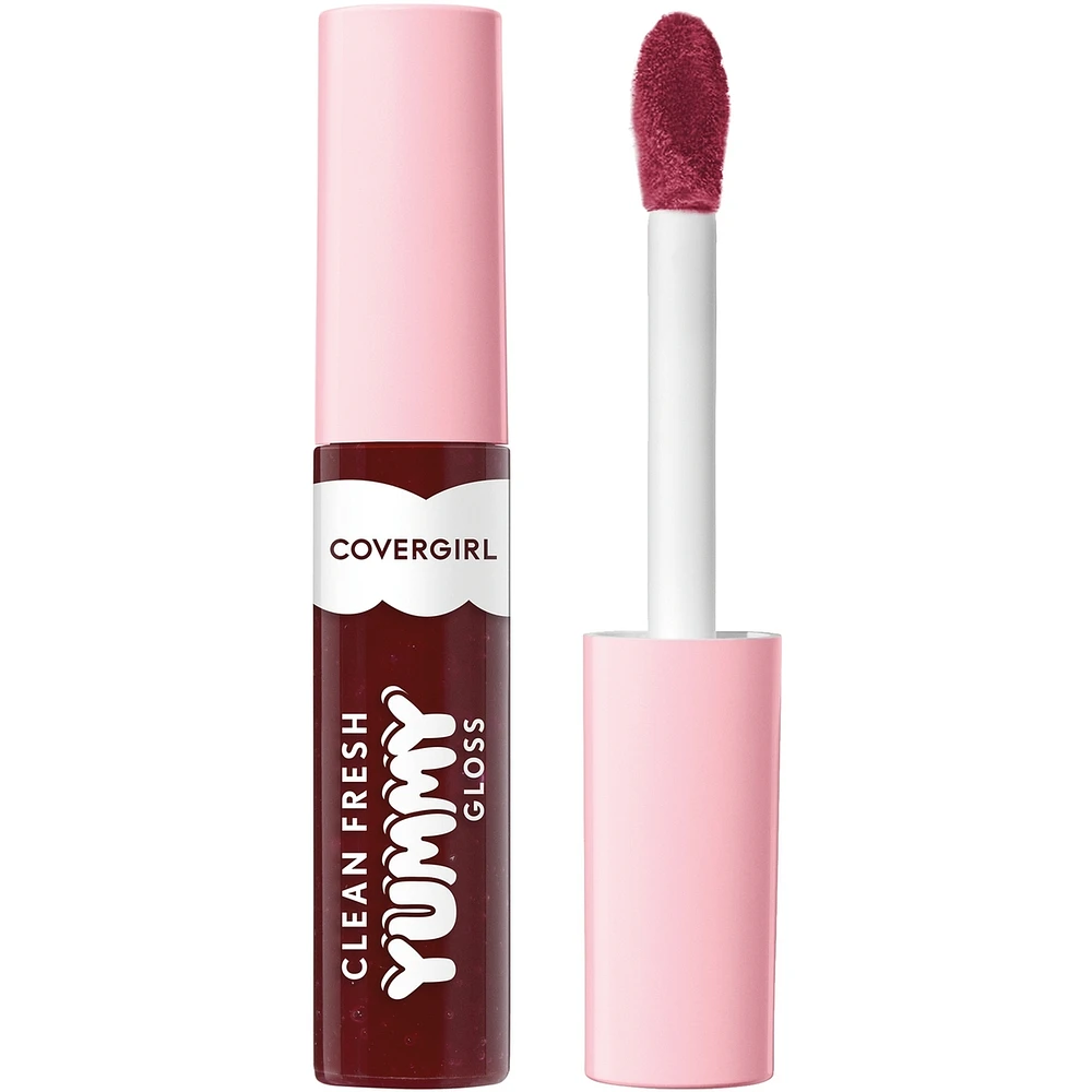 Clean fresh Yummy Gloss infused with Hyaluronic Acid and naturally-derived Antioxidants, clean, vegan gluten-free