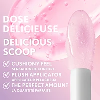 Clean fresh Yummy Gloss infused with Hyaluronic Acid and naturally-derived Antioxidants, clean, vegan gluten-free