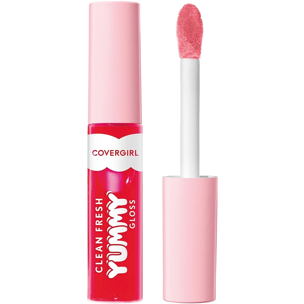 Clean fresh Yummy Gloss infused with Hyaluronic Acid and naturally-derived Antioxidants, clean, vegan gluten-free