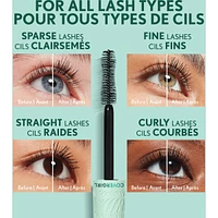 Lash Blast Cleantopia Mascara, clean Volumizing plant-powered vegan Formula, Conditions Lashes
