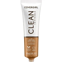 Clean Invisible, Foundation, Blendable Formula, Buildable Coverage, Lightweight, Natural Finish, Non-Comedogenic