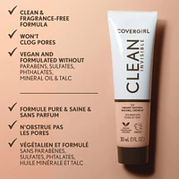 Clean Invisible, Foundation, Blendable Formula, Buildable Coverage, Lightweight, Natural Finish, Non-Comedogenic