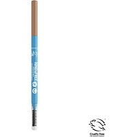 Kind & Free™ Brow Definer, Dual Ended Ultra Fine Tip and Spoolie, NO mineral oils, Vegan Formula