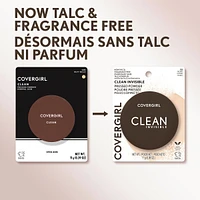Clean Invisible Pressed Powder, Lightweight, Breathable, Vegan Formula, Talc- and fragrance-free