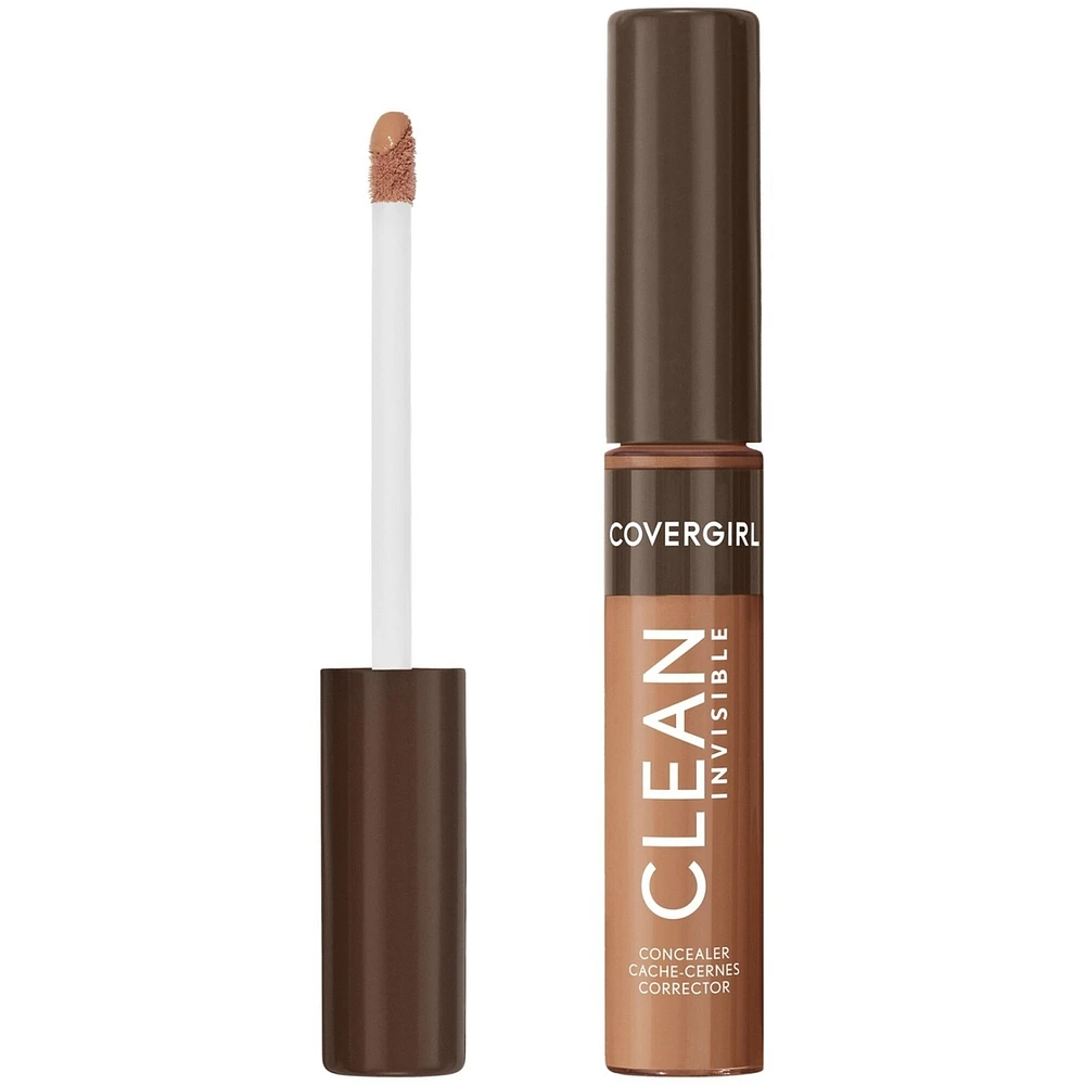 Clean Invisible Concealer, Lightweight, Hydrating, Vegan Formula made with 100% natural-origin pigments for a natural finish