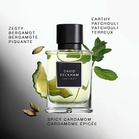 Instinct Eau de Parfum for Men, Fougère Citrus Perfume, Captivating & Dynamic David Beckham Fragrance, Sophisticated Perfume Bottle