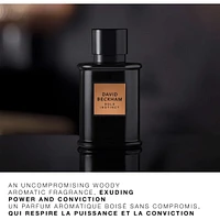 Bold Instinct Eau de Parfum for Men, Woody Aromatic Perfume, Sophisticated Scent, Striking Opaque Black Bottle