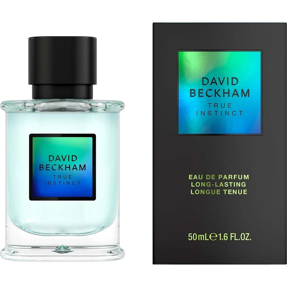 True Instinct Eau de Parfum for Men, Woody Ambery Perfume, Seductive Scent, Elegant Bottle