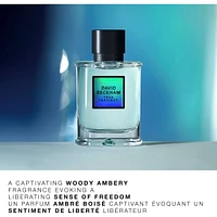 True Instinct Eau de Parfum for Men, Woody Ambery Perfume, Seductive Scent, Elegant Bottle