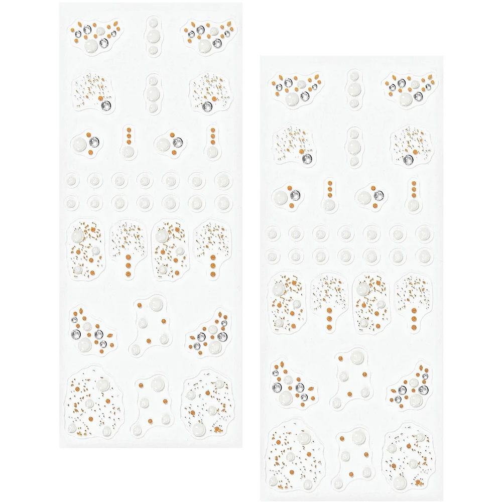Salon Effects Nail Accents, Art Decals, Easy to Use, No Commitment, Use On Polish or Bare Nails, Mix and Match Different Styles
