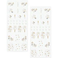 Salon Effects Nail Accents, Art Decals, Easy to Use, No Commitment, Use On Polish or Bare Nails, Mix and Match Different Styles