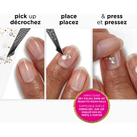 Salon Effects Nail Accents, Art Decals, Easy to Use, No Commitment, Use On Polish or Bare Nails, Mix and Match Different Styles