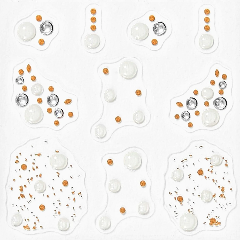 Salon Effects Nail Accents, Art Decals, Easy to Use, No Commitment, Use On Polish or Bare Nails, Mix and Match Different Styles
