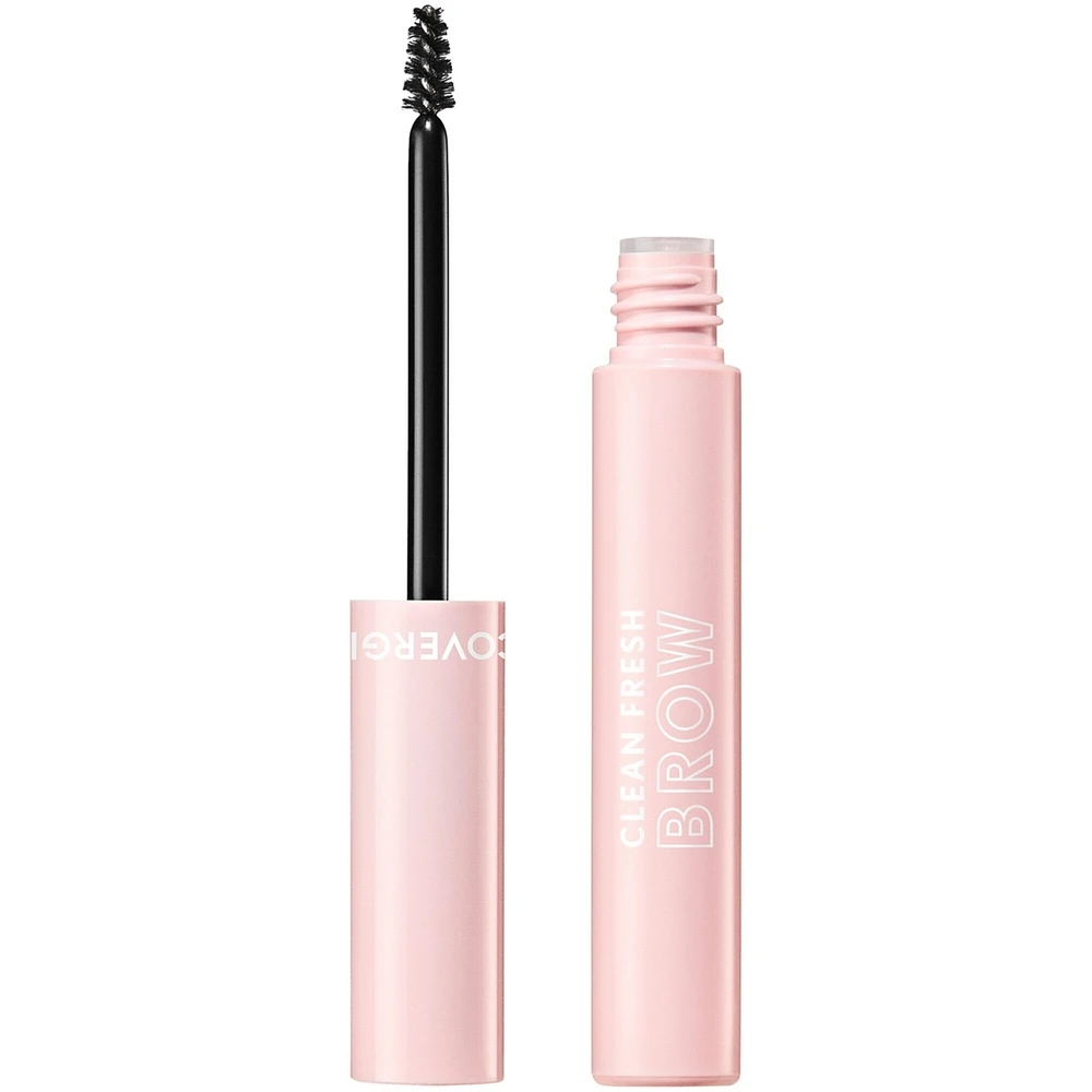 Clean Fresh Brow Enhancer Gel Wax, Flexible Hold, Non-Sticky, Non-Crunchy, All-Day Wear, Vegan Formula