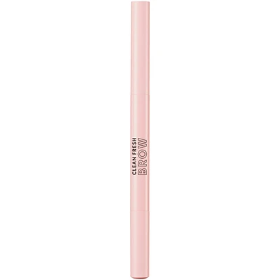 Clean Fresh Brow Filler Pomade Eyebrow Pencil, Ultra-Precise Tip, Creamy Formula, Highly Pigmented, Soft Matte Finish, Vegan Formula