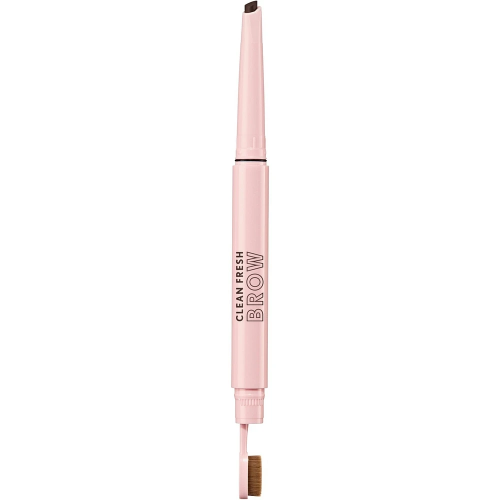 Clean Fresh Brow Filler Pomade Eyebrow Pencil, Ultra-Precise Tip, Creamy Formula, Highly Pigmented, Soft Matte Finish, Vegan Formula