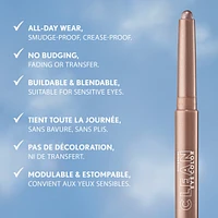 Clean Eye Color, Eyeshadow Sticks, Ultra Creamy Formula, Lightweight, Buildable Lasts All Day, Smudge-Proof