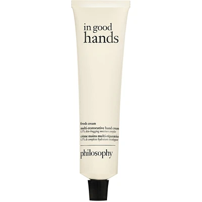 in good hands multi-restorative hand cream - fresh cream