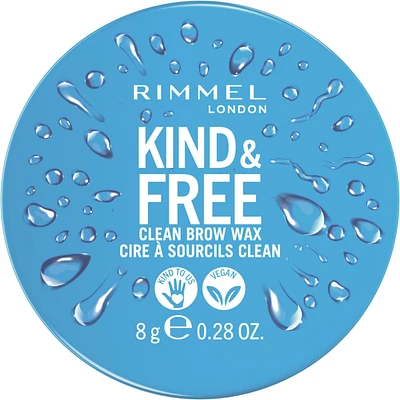 Kind & Free Brow Wax, Easy to Apply, Long-Lasting Hold, No Flaking, No Residue, Lifted Brows