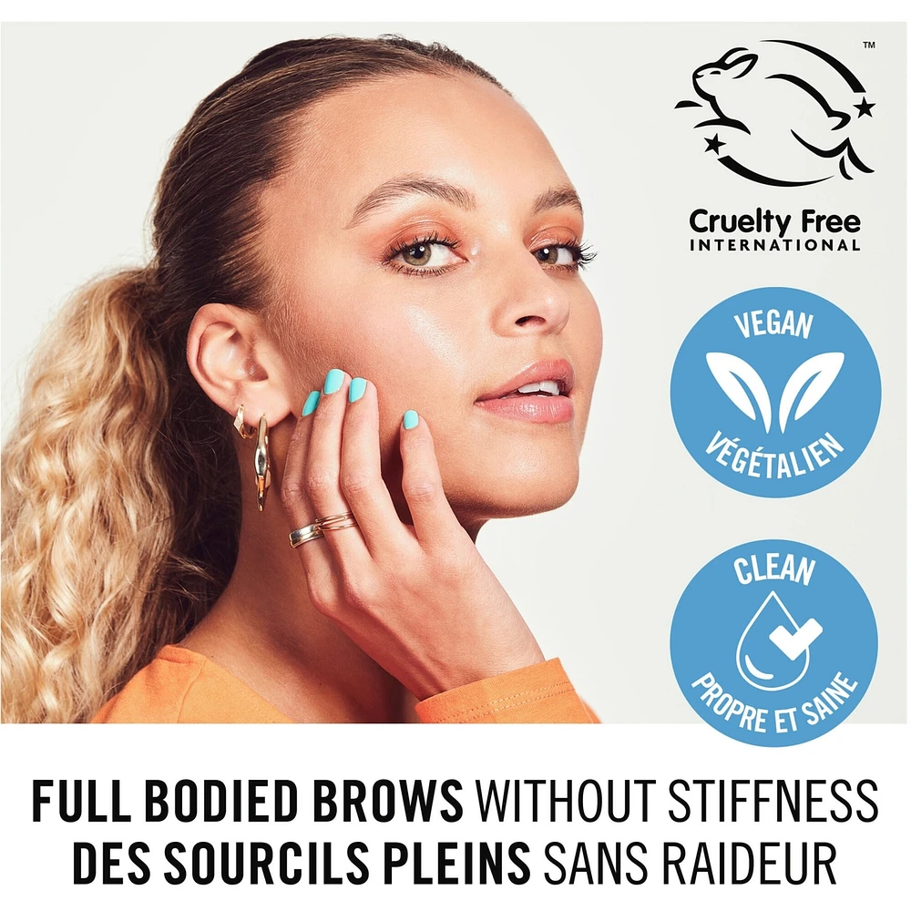 Kind & Free Brow Wax, Easy to Apply, Long-Lasting Hold, No Flaking, No Residue, Lifted Brows