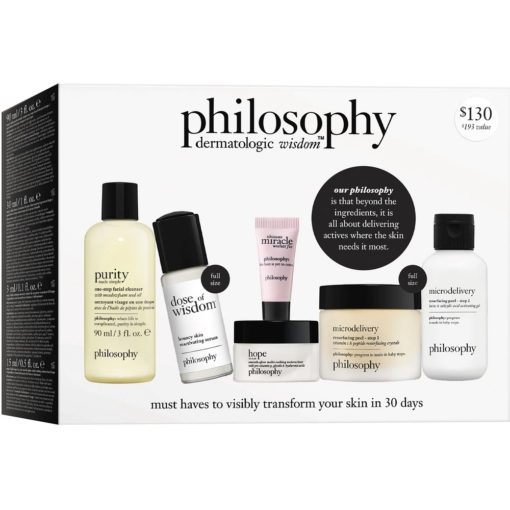 Skin Icons Must Haves To Visibly Transform Your Skin, Hero Skincare Regimen Set