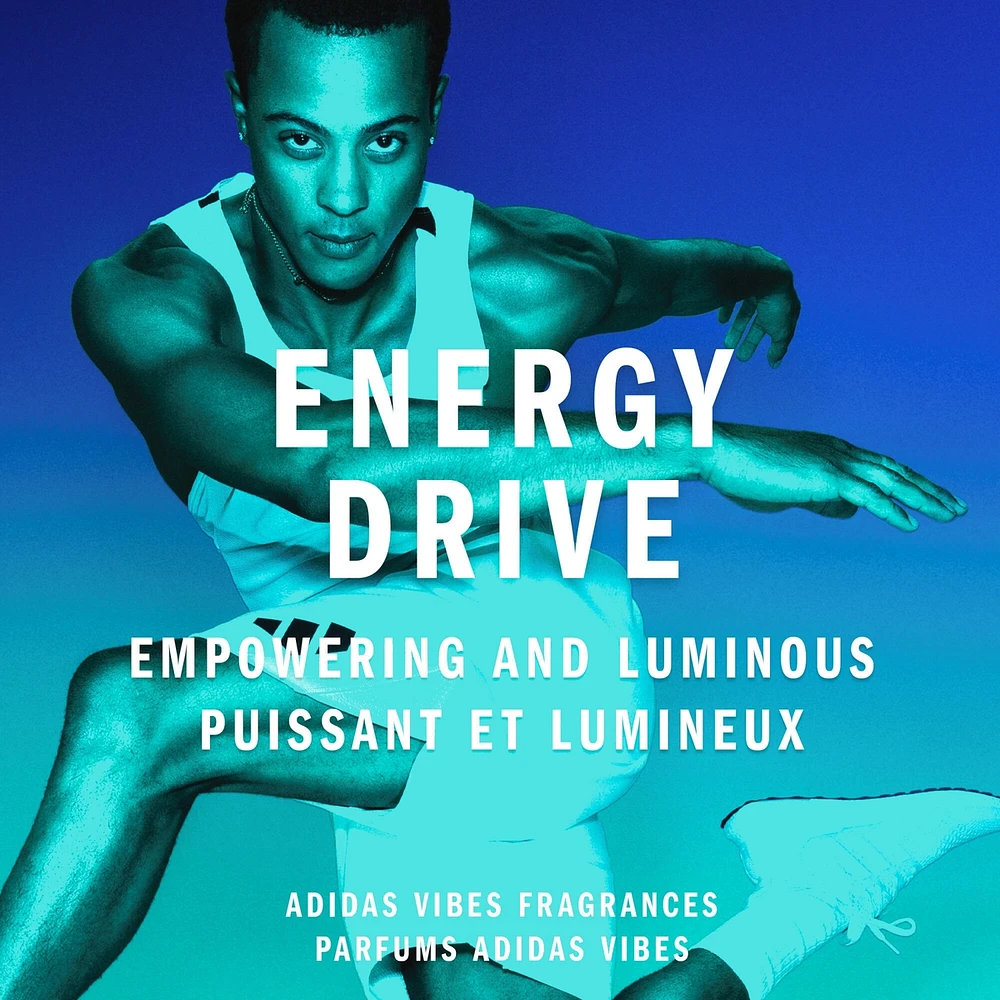 Vibes Energy Drive Eau de Parfum For All, Energising and Stimulating, Long Lasting Fragrance, Cardamom and Pink Pepper