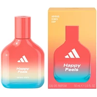 Vibes Happy Feels Eau de Parfum For All, Joyful and Uplifting, Long Lasting Fragrance, Grapefruit and Jasmine