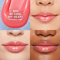 Clean Fresh Yummy Gloss, Plumper Shiny Vegan Formula, Volumizing Lip Plumper, Easy to Apply, Minty Flavor,