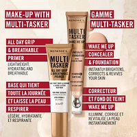 Multi Tasker Primer, Mist & Setting Spray, fini sans brillance, apprête le teint, rafraîchit la peau, pouvoir fixant toute la journée, formule végétalienne