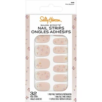 Salon Effects, Nail Strips, No UV Light Needed, Dry Time, Long-Lasting, Non-Damaging, Chipping