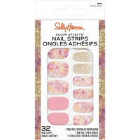 Salon Effects, Nail Strips, No UV Light Needed, Dry Time, Long-Lasting, Non-Damaging, Chipping