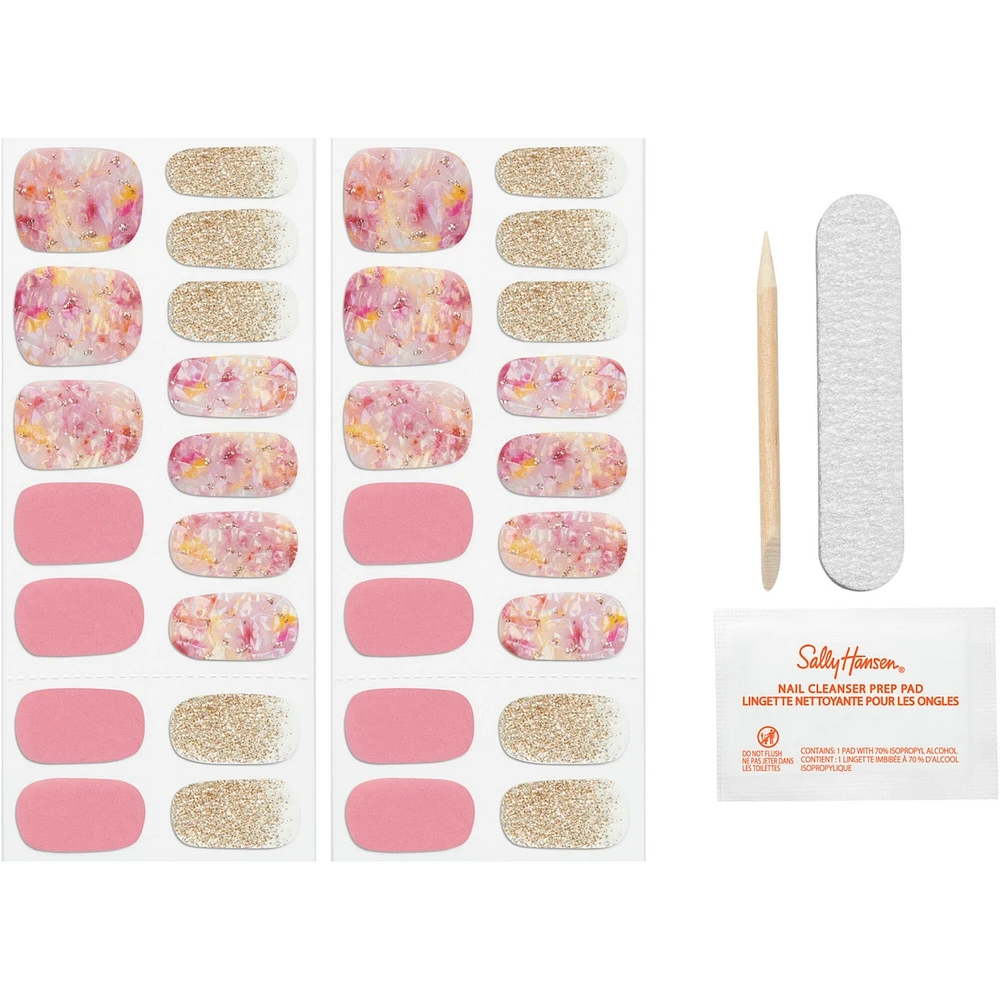 Salon Effects, Nail Strips, No UV Light Needed, Dry Time, Long-Lasting, Non-Damaging, Chipping