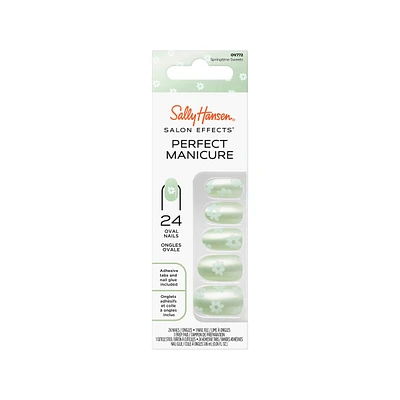 Salon Effects Perfect Manicure X Hershey's Cookies 'n' Creme Eggs, Easy to Apply, Non-Damaging, Long-Wearing