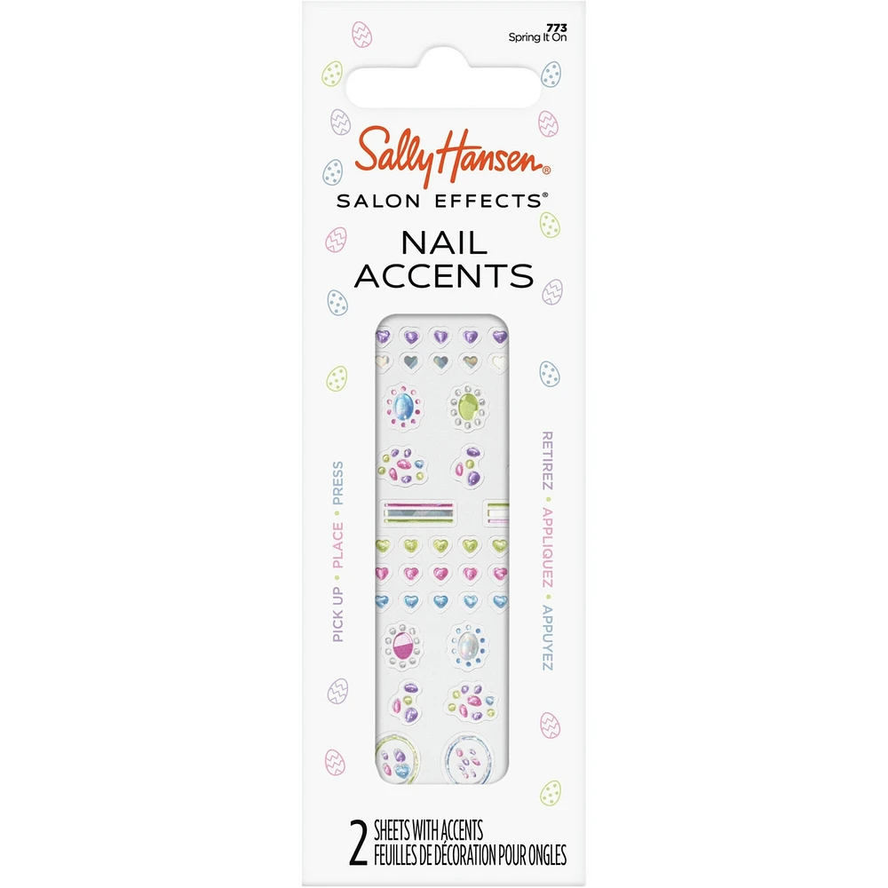 Salon Effects Nail Accents X Hershey's Cookies 'n' Creme Eggs, Easy to Apply, Non-Damaging Manicure, Over 40 Accents