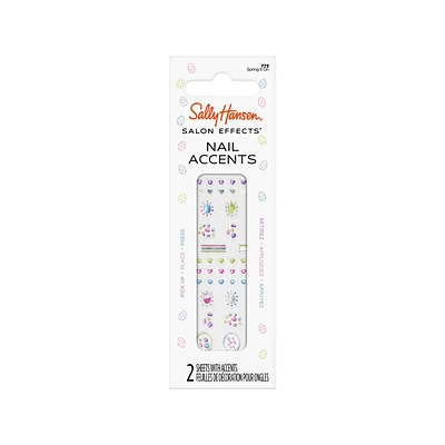 Salon Effects Nail Accents X Hershey's Cookies 'n' Creme Eggs, Easy to Apply, Non-Damaging Manicure, Over 40 Accents