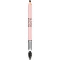 Clean Fresh Brow Eyebrow Pencil, Long-Lasting, Natural Looking, Vegan Formula, Easy to Apply, Pencil with Brush