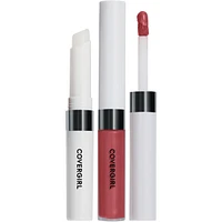 Laque à lèvres Outlast All-Day, couvrance longue durée, système en deux étapes, formule hydratante, résistant au transfert, 100% Sans Cruauté