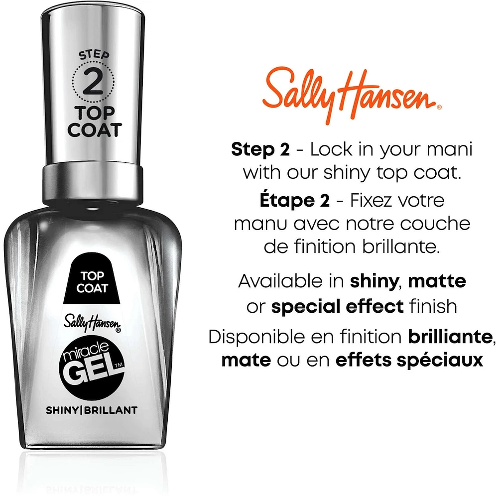 Miracle Gel™ Vernis à ongles, système de simili-gel en 2 étapes, sans lampe UV