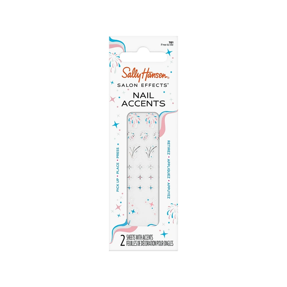 Sally Hansen Insta-Dri X Pride, Salon Effects Nail Decals