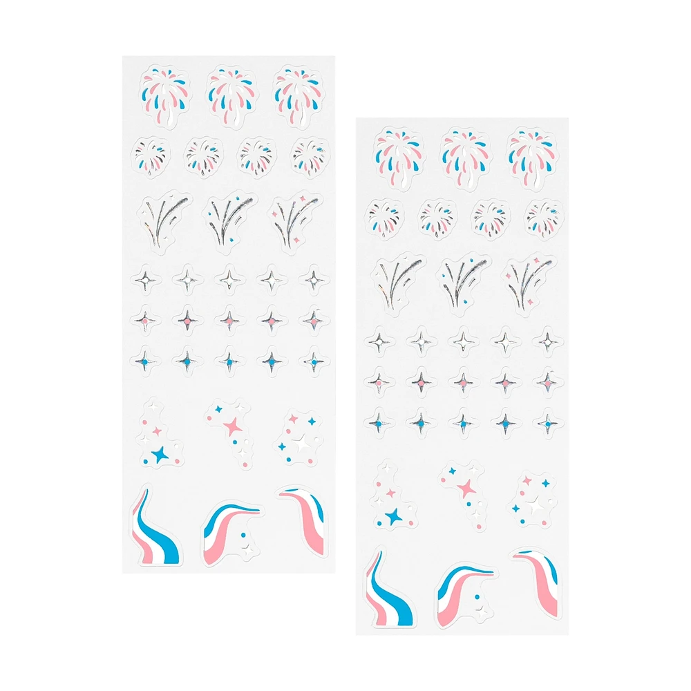Sally Hansen Insta-Dri X Pride, Salon Effects Nail Decals