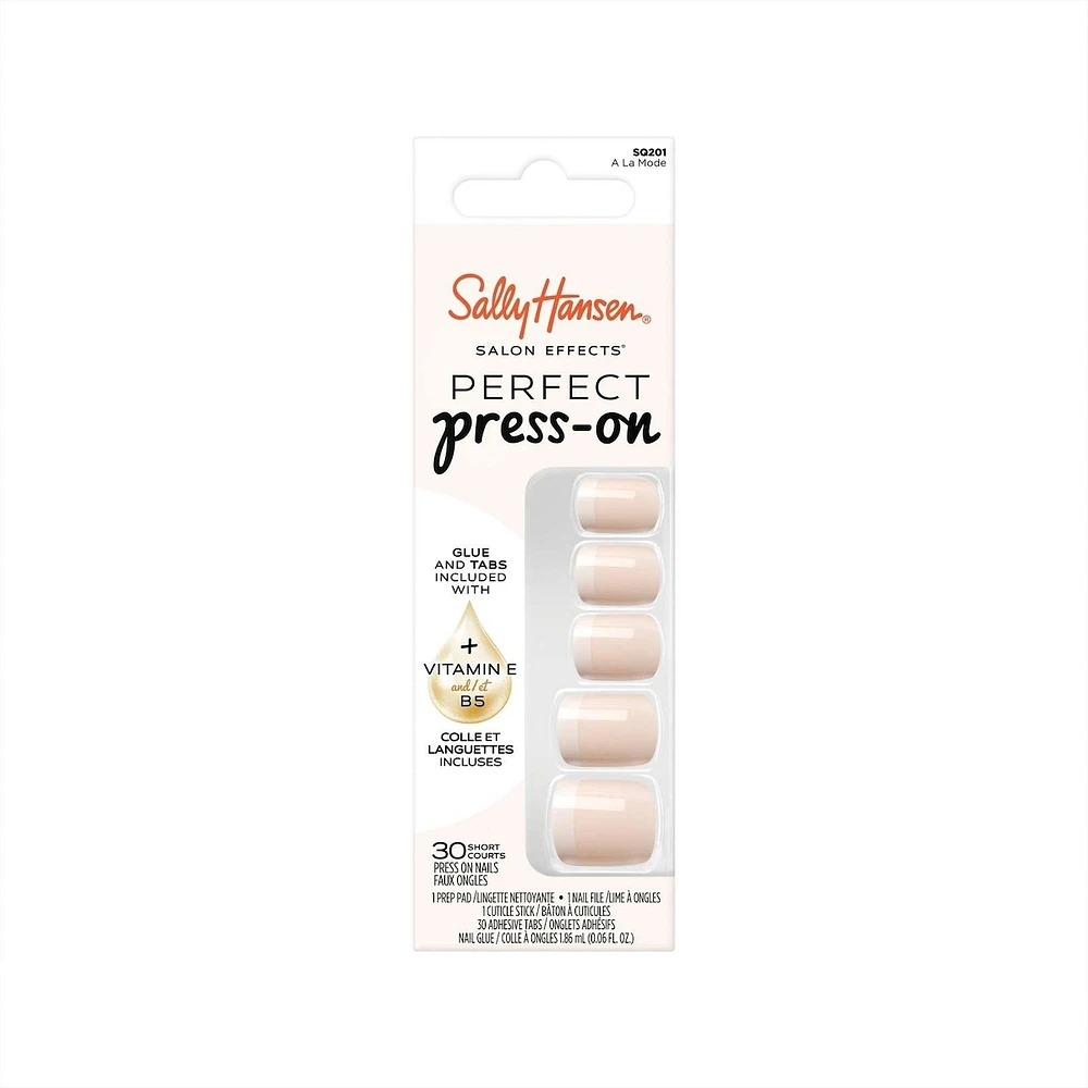 Salon Effects Perfect Press-On Nails, Non-Damaging Manicure