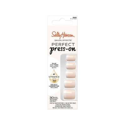 Salon Effects Perfect Press-On Nails, Non-Damaging Manicure