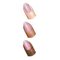 Insta-Dri® Syrup Nail Polish, 3-in-1 formula with a berry scent and built-in base top coat. 1 Stroke, Coat Done. Dries 60 seconds
