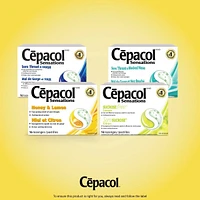 Cepacol® Sensations Sore Throat and Blocked Nose, Sore Throat Lozenges, 16 ct