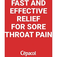 Cepacol® Extra Strength Sucrose Free Cherry, Sore Throat Lozenges, 16 ct