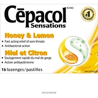 Cepacol® Extra Strength Sucrose Free Honey Lemon Value Pack, Sore Throat Lozenges