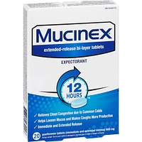 Chest Congestion Guaifenesin 600 mg Tablets Expectorant (Cough Medicine