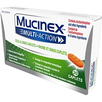 Multi-Action® Congestion, Cold & Flu Caplets